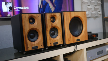 Sistema 2.1 Bookshelf TA-50 Studio+Subwoofer 8"