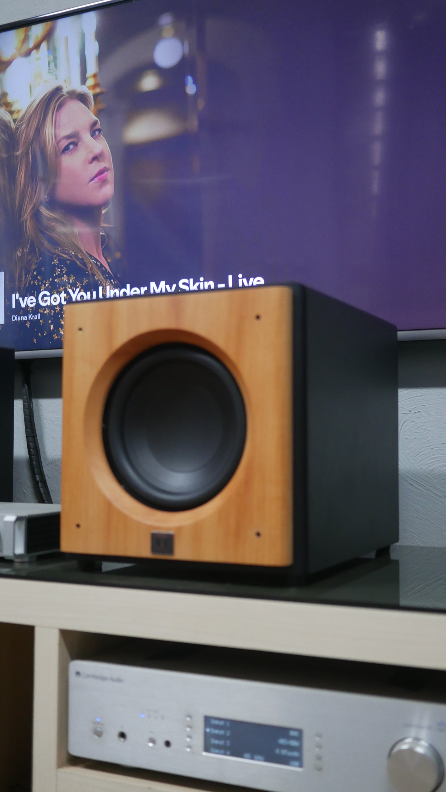 Subwoofer TA-SUB 8" Ativo