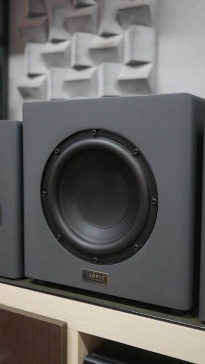 Sistema 2.1 Bookshelf TA-50 Studio+Subwoofer 8" Ativo